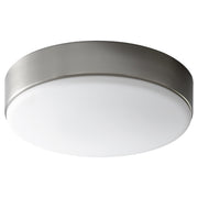 Journey 14" LED Glass Ceiling Mount in Satin Nickel