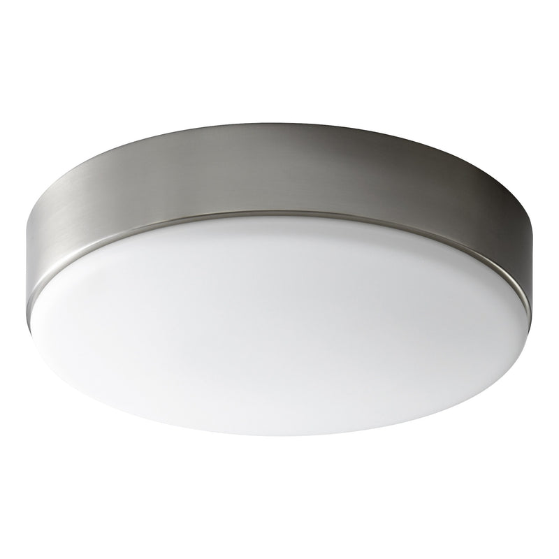 Journey 14" LED Glass Ceiling Mount in Satin Nickel