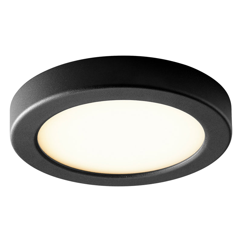 Elite 7" LED Ceiling Mount in Black