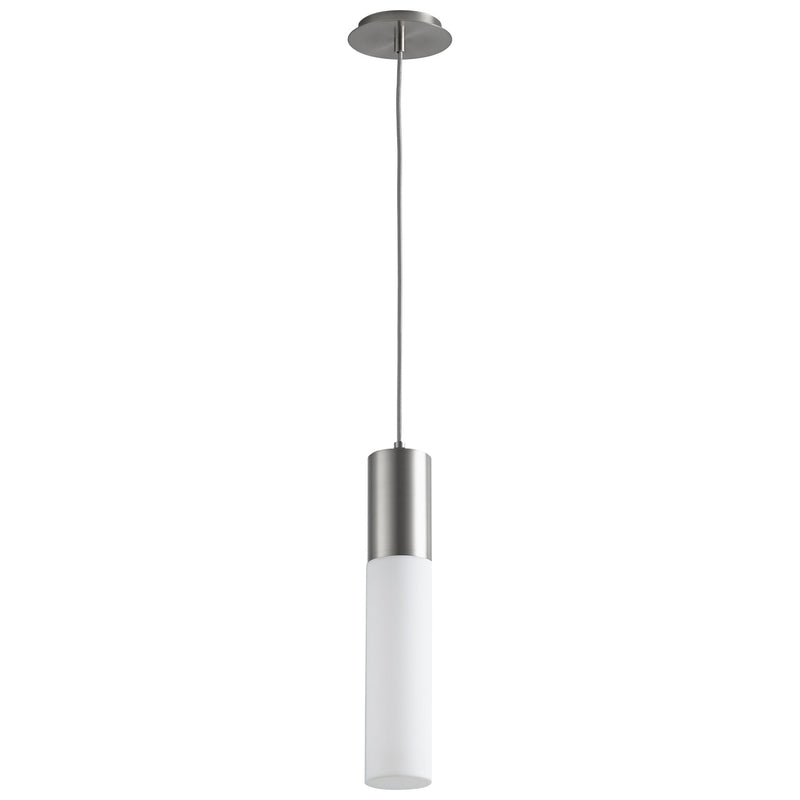 Magnum LED Mini Pendant in Satin Nickel