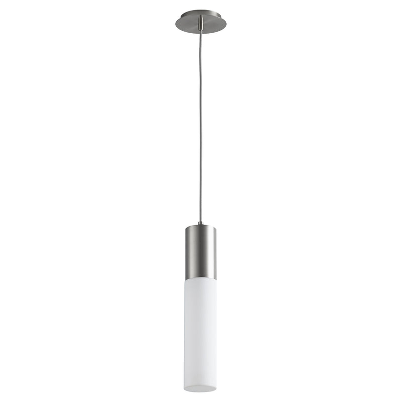 Magnum LED Mini Pendant in Satin Nickel