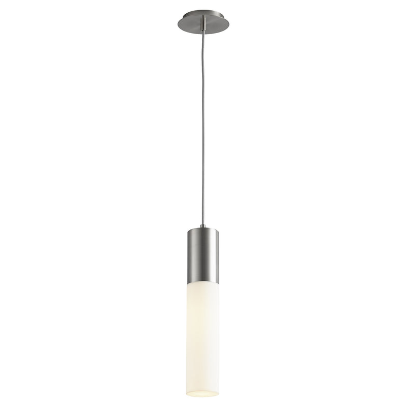 Magnum LED Mini Pendant in Satin Nickel