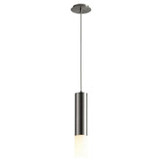 Opus LED Mini Pendant in Satin Nickel