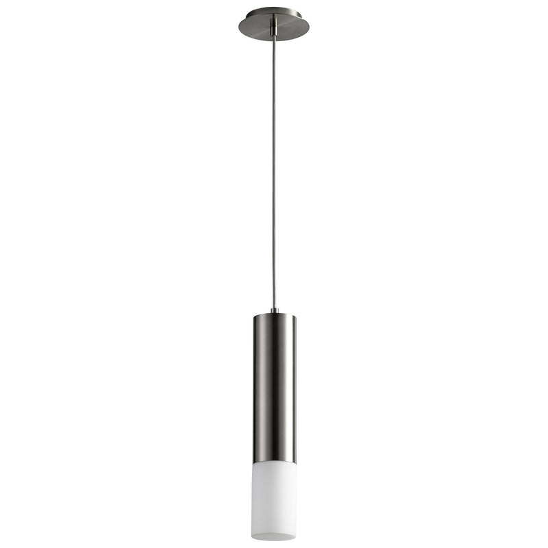Opus LED Mini Pendant in Satin Nickel