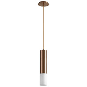 Opus LED Mini Pendant in Satin Copper