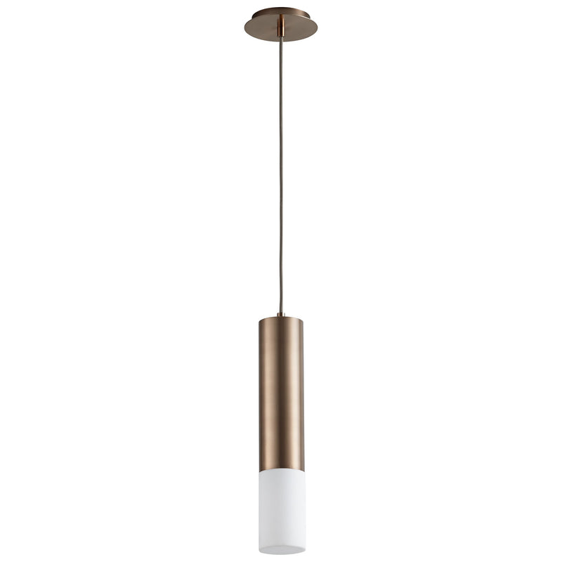 Opus LED Mini Pendant in Satin Copper