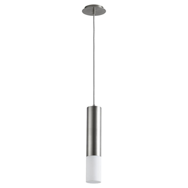 Opus LED Mini Pendant in Satin Nickel