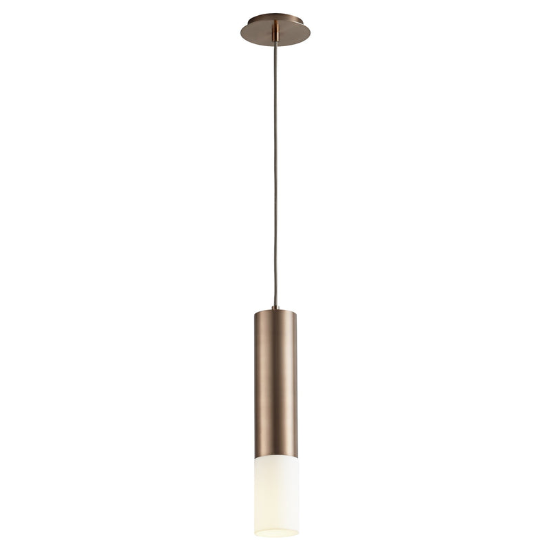 Opus LED Mini Pendant in Satin Copper