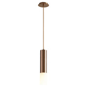 Opus LED Mini Pendant in Satin Copper