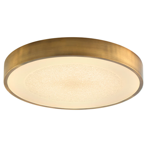 Floe 24" LED Ceiling Mount in Brushed Brass