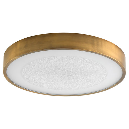 Floe 24" LED Ceiling Mount in Brushed Brass