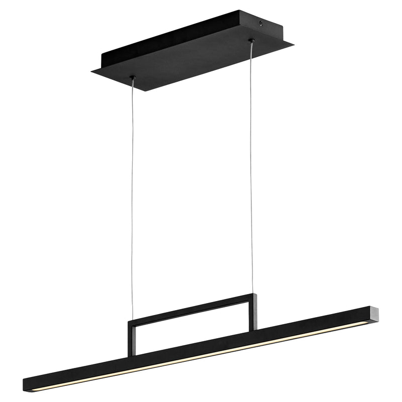 Stylus 34" LED Linear Pendant in Black