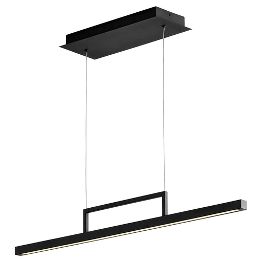 Stylus 34" LED Linear Pendant in Black