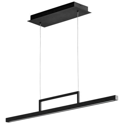 Stylus 34" LED Linear Pendant in Black