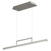 Stylus 34" LED Linear Pendant in Satin Nickel