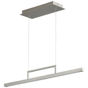 Stylus 34" LED Linear Pendant in Satin Nickel