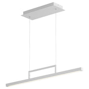 Stylus 34" LED Linear Pendant in White