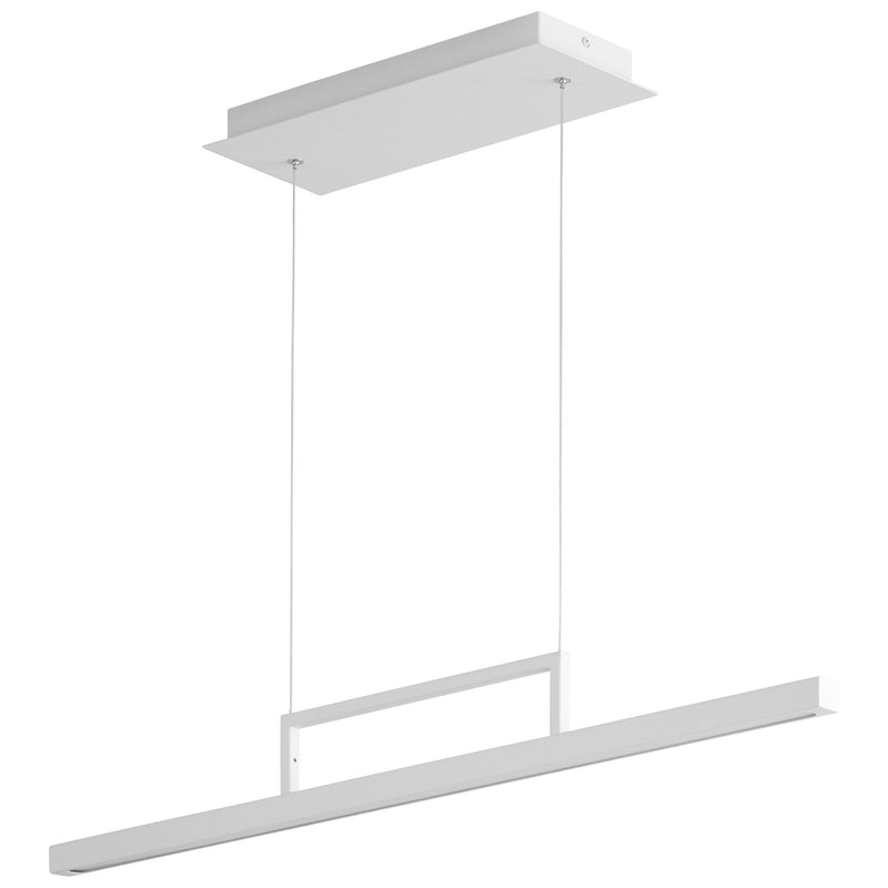 Stylus 34" LED Linear Pendant in White