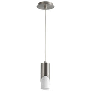 Ellipse 9" LED Mini Pendant in Satin Nickel
