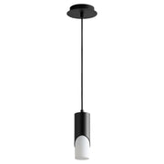 Ellipse 9" LED Mini Pendant in Black