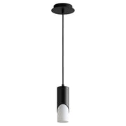 Ellipse 9" LED Mini Pendant in Black