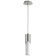 Ellipse 13" LED Mini Pendant in Polished Nickel