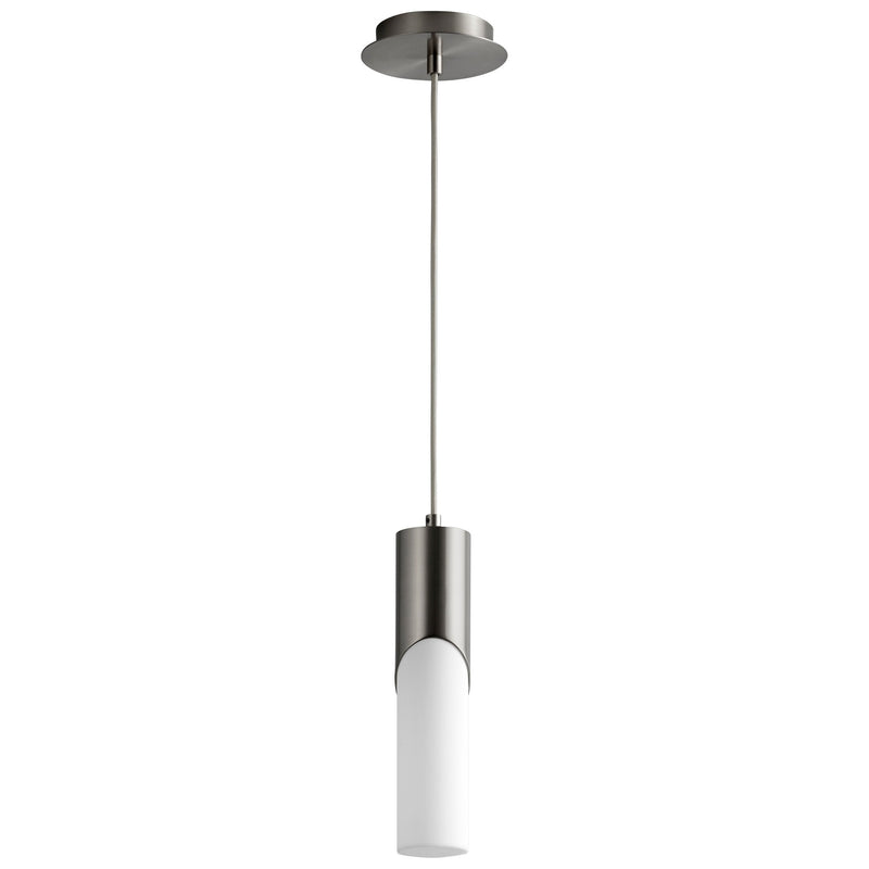 Ellipse 13" LED Mini Pendant in Satin Nickel