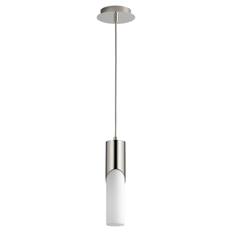 Ellipse 13" LED Mini Pendant in Polished Nickel