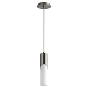Ellipse 13" LED Mini Pendant in Satin Nickel