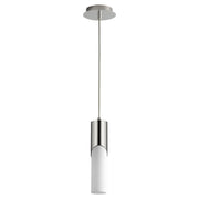 Ellipse 13" LED Mini Pendant in Polished Nickel