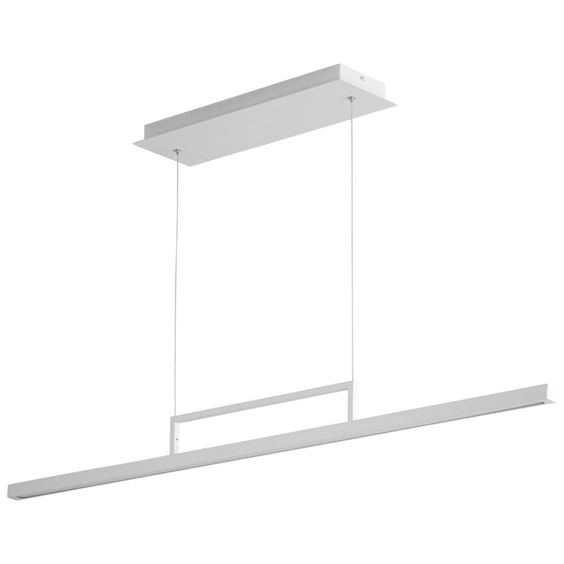 Stylus 48" LED Linear Pendant in White