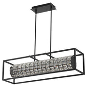 Élan 36" LED Linear Pendant in Black