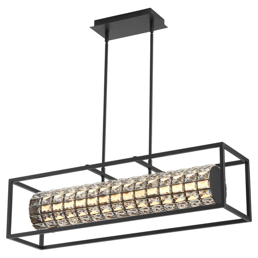 Élan 36" LED Linear Pendant in Black