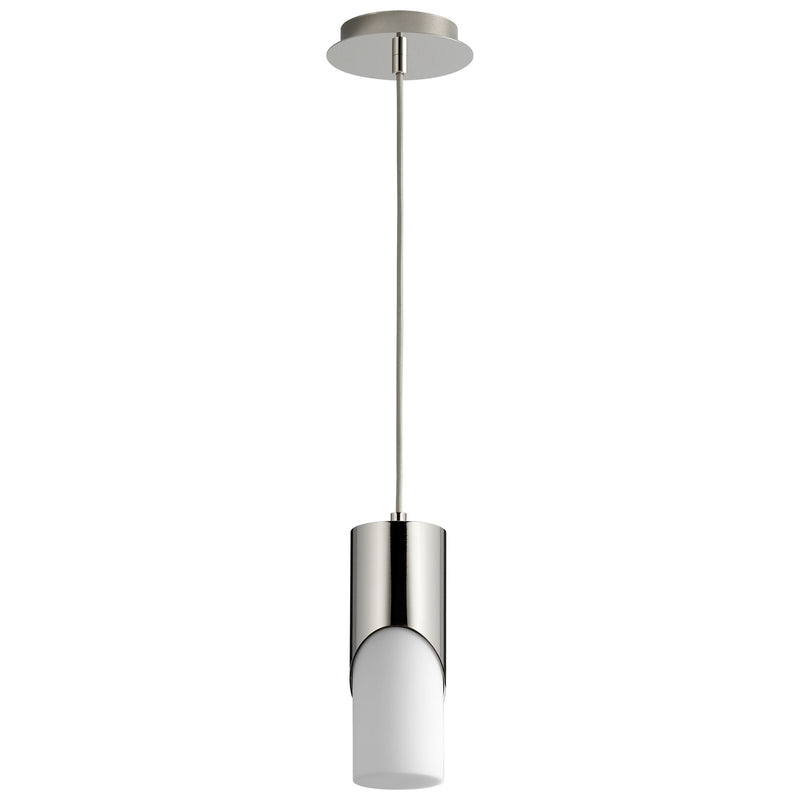 Ellipse 11" LED Mini Pendant in Polished Nickel