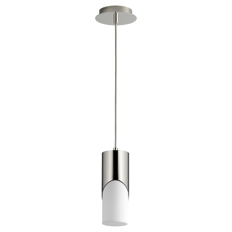 Ellipse 11" LED Mini Pendant in Polished Nickel
