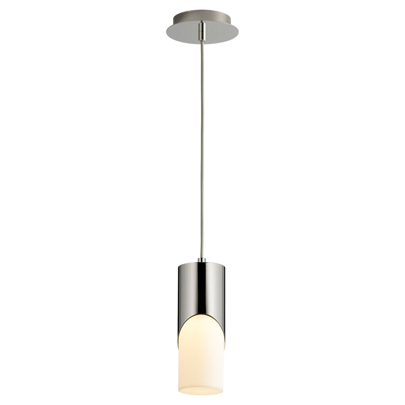 Ellipse 11" LED Mini Pendant in Polished Nickel