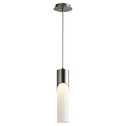 Ellipse 17" LED Mini Pendant in Satin Nickel
