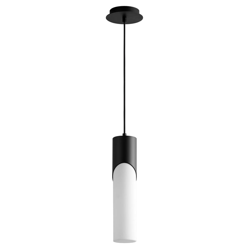 Ellipse 17" LED Mini Pendant in Black