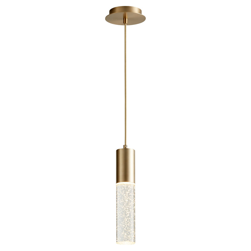Spirit 13" LED Mini Pendant in Aged Brass