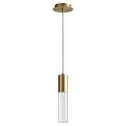 Spirit 13" LED Mini Pendant in Aged Brass