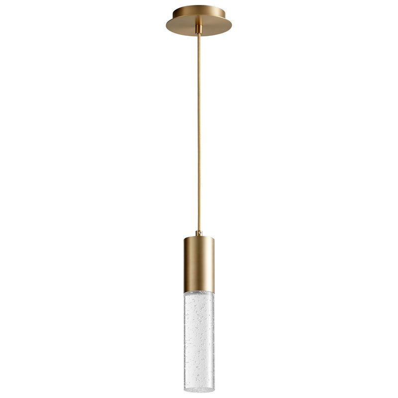 Spirit 13" LED Mini Pendant in Aged Brass Aged Brass