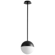 Mondo 10" LED Pendant in Black Black
