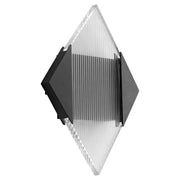 Nova 2 Light LED Outdoor Wall Sconce in Black