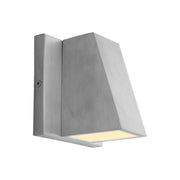 Titan LED Outdoor Wall Sconce in Brushed Aluminum