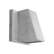 Titan LED Outdoor Wall Sconce in Brushed Aluminum