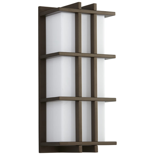 Telshor Small LED Outdoor Wall Sconce in Oiled Bronze
