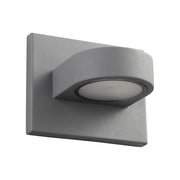 Eris Small LED Outdoor Wall Sconce in Gray