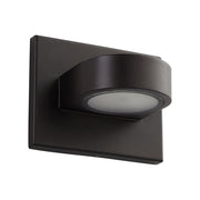Eris Small LED Outdoor Wall Sconce in Oiled Bronze