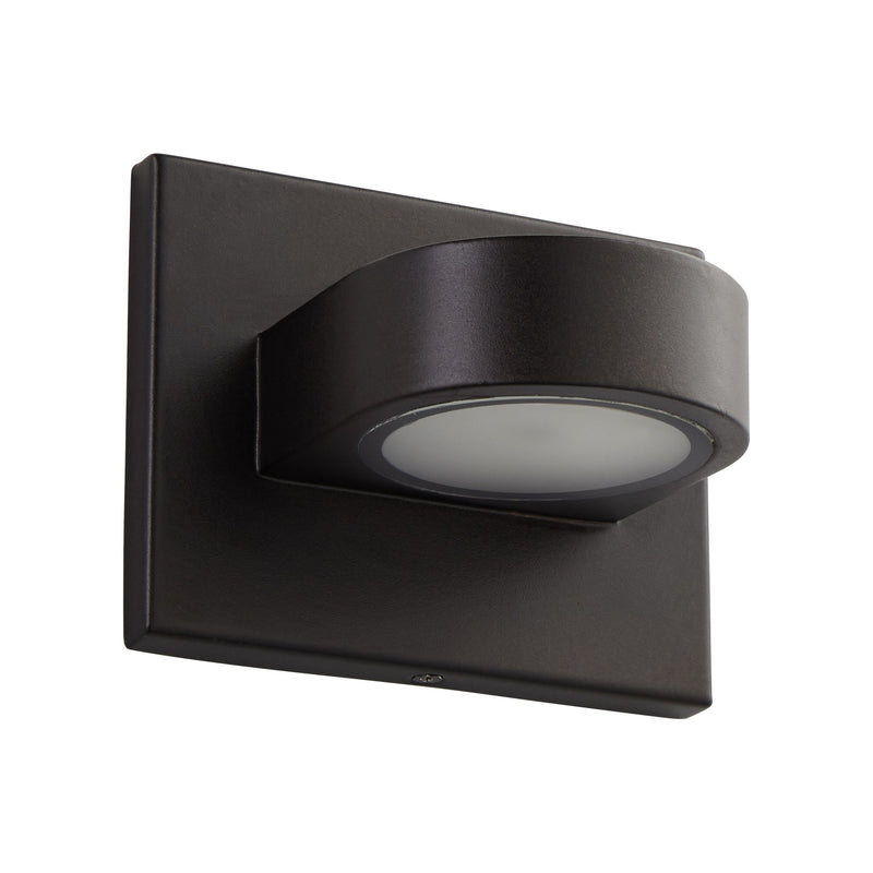 Eris Small LED Outdoor Wall Sconce in Oiled Bronze