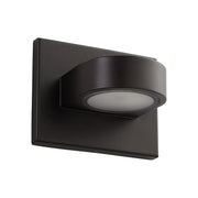 Eris Small LED Outdoor Wall Sconce in Oiled Bronze